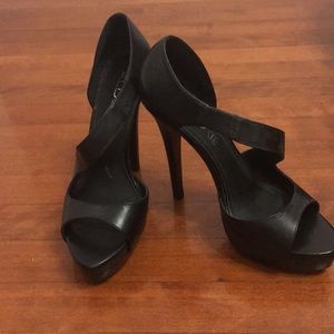 Black high heels